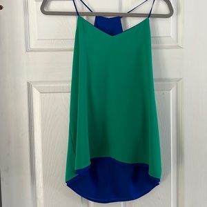 Express reversible dressy tank shirt